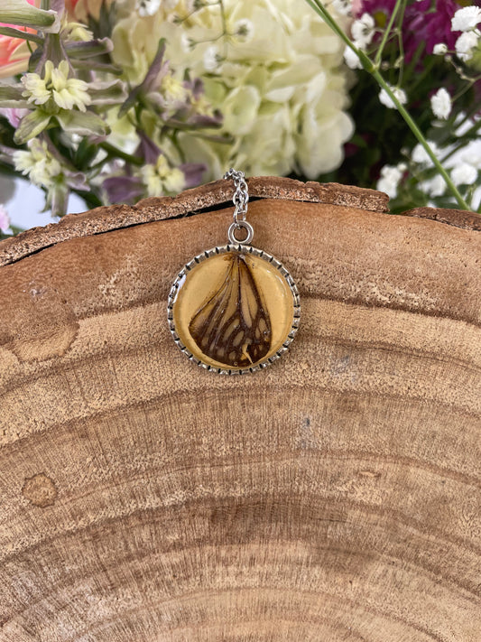 Pendant with Butterfly Wing
