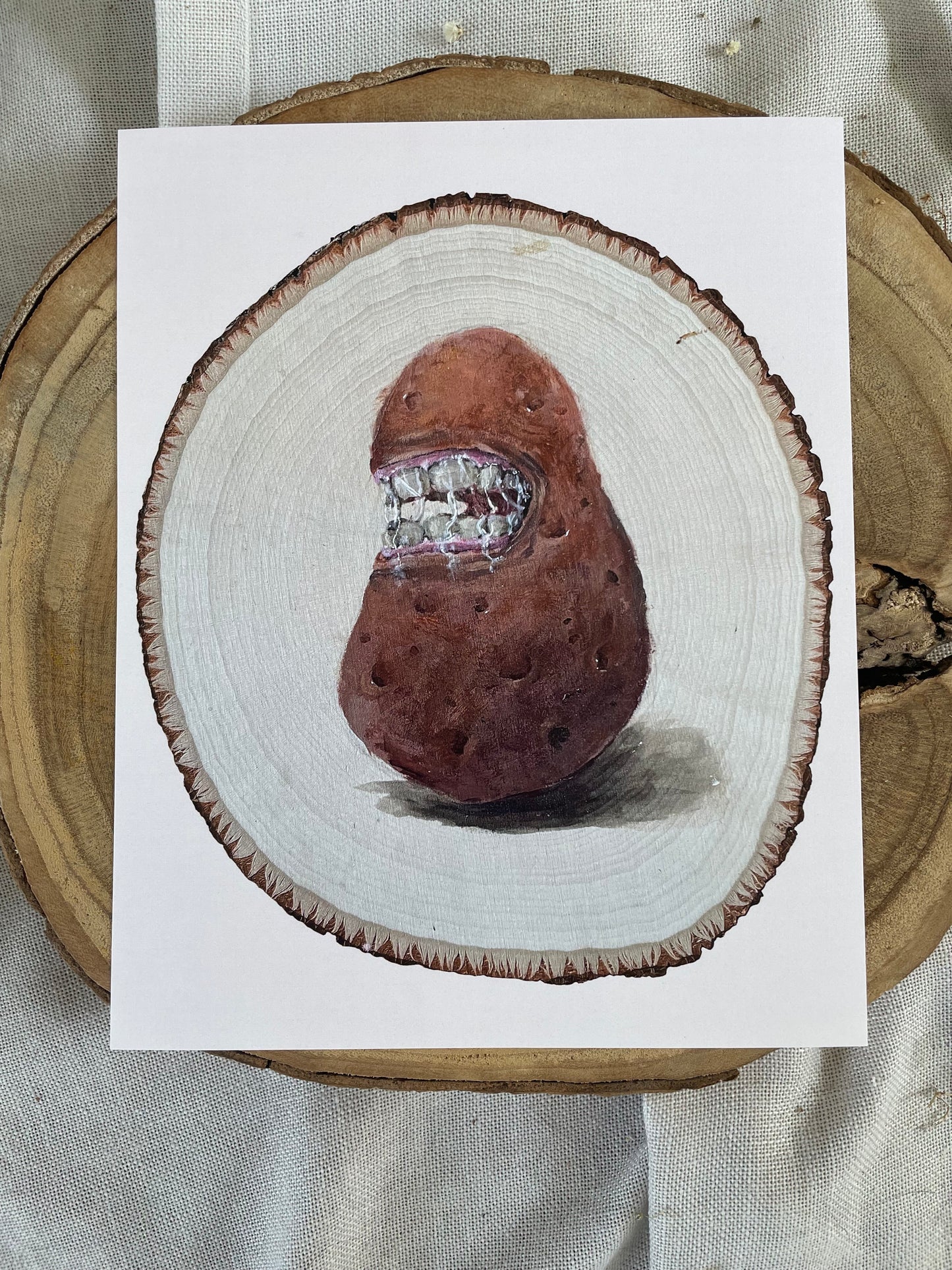 Art Print - Potato Monster