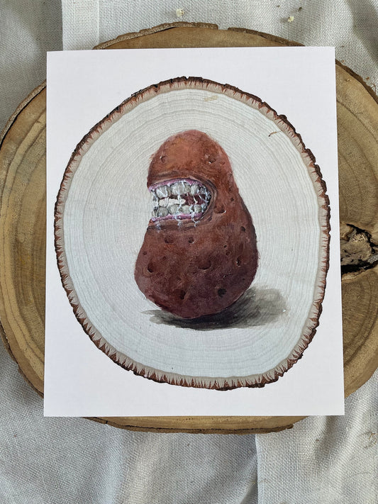 Art Print - Potato Monster