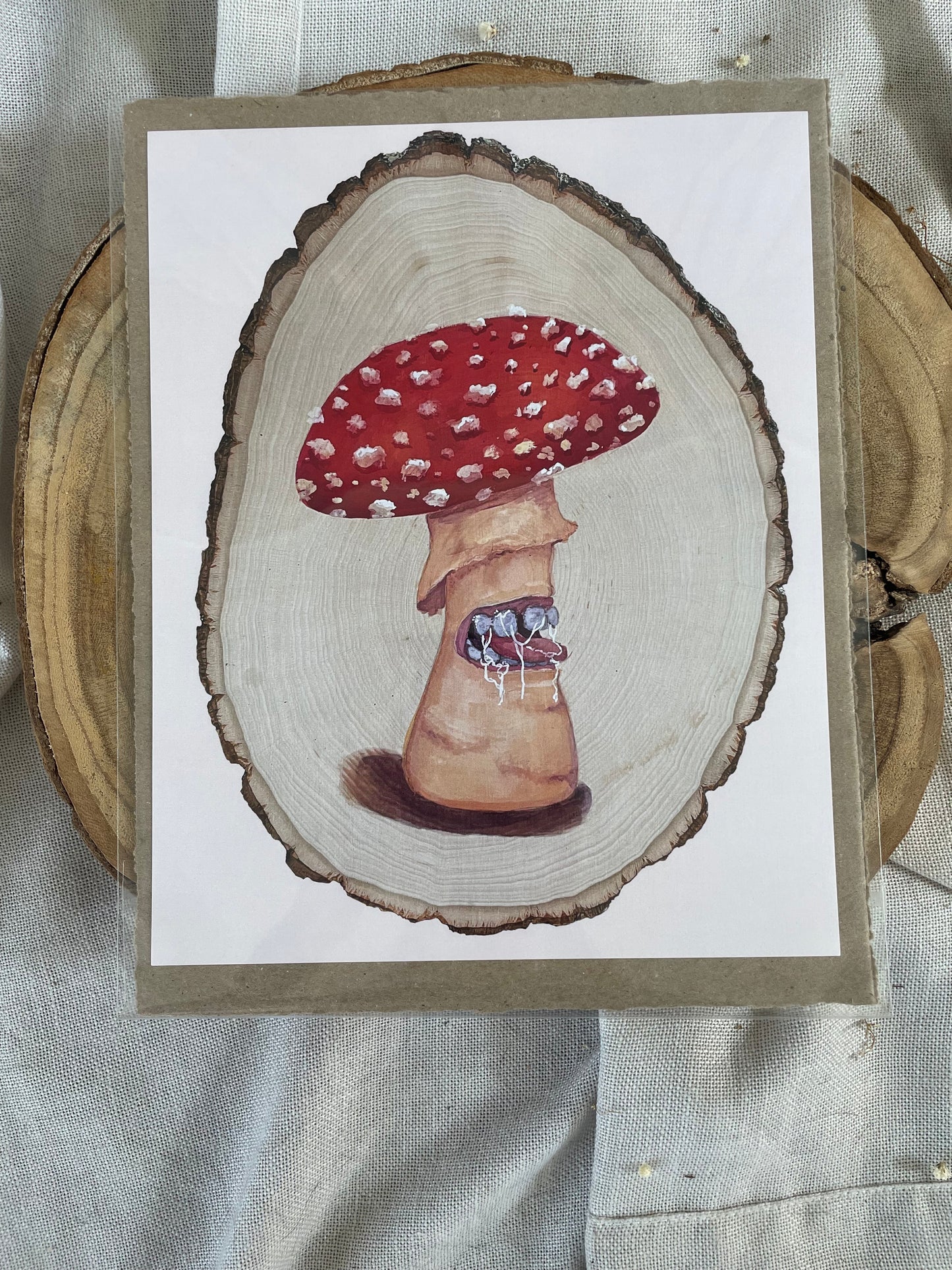 Art Print - Mushroom Monster