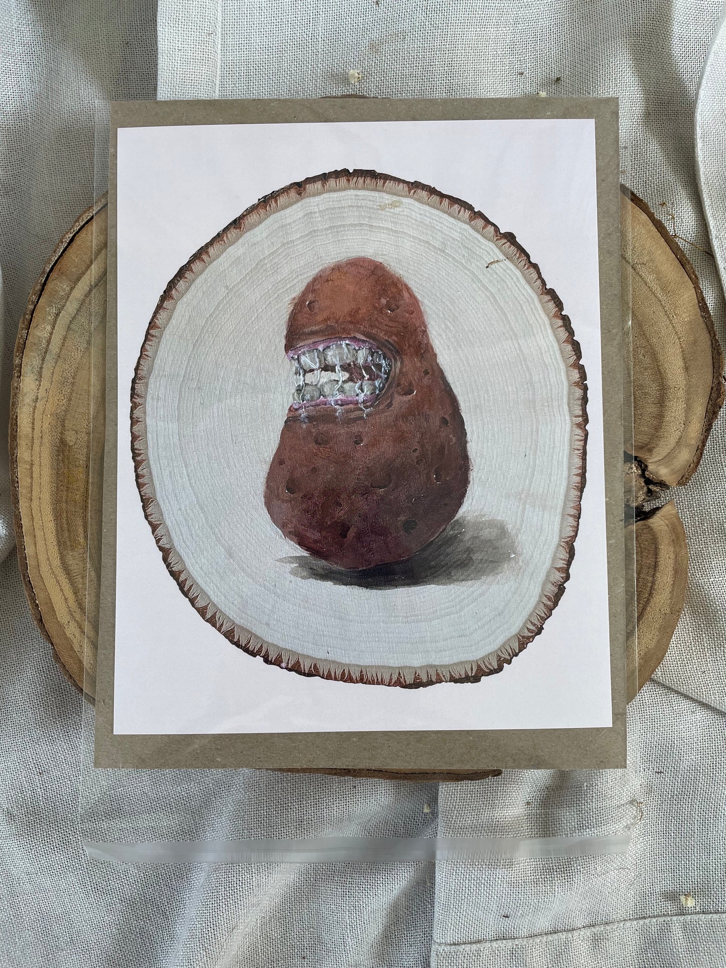 Art Print - Potato Monster