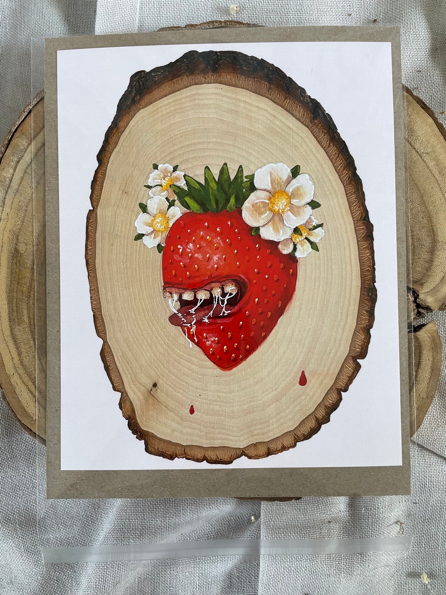 Art Print - Strawberry Monster