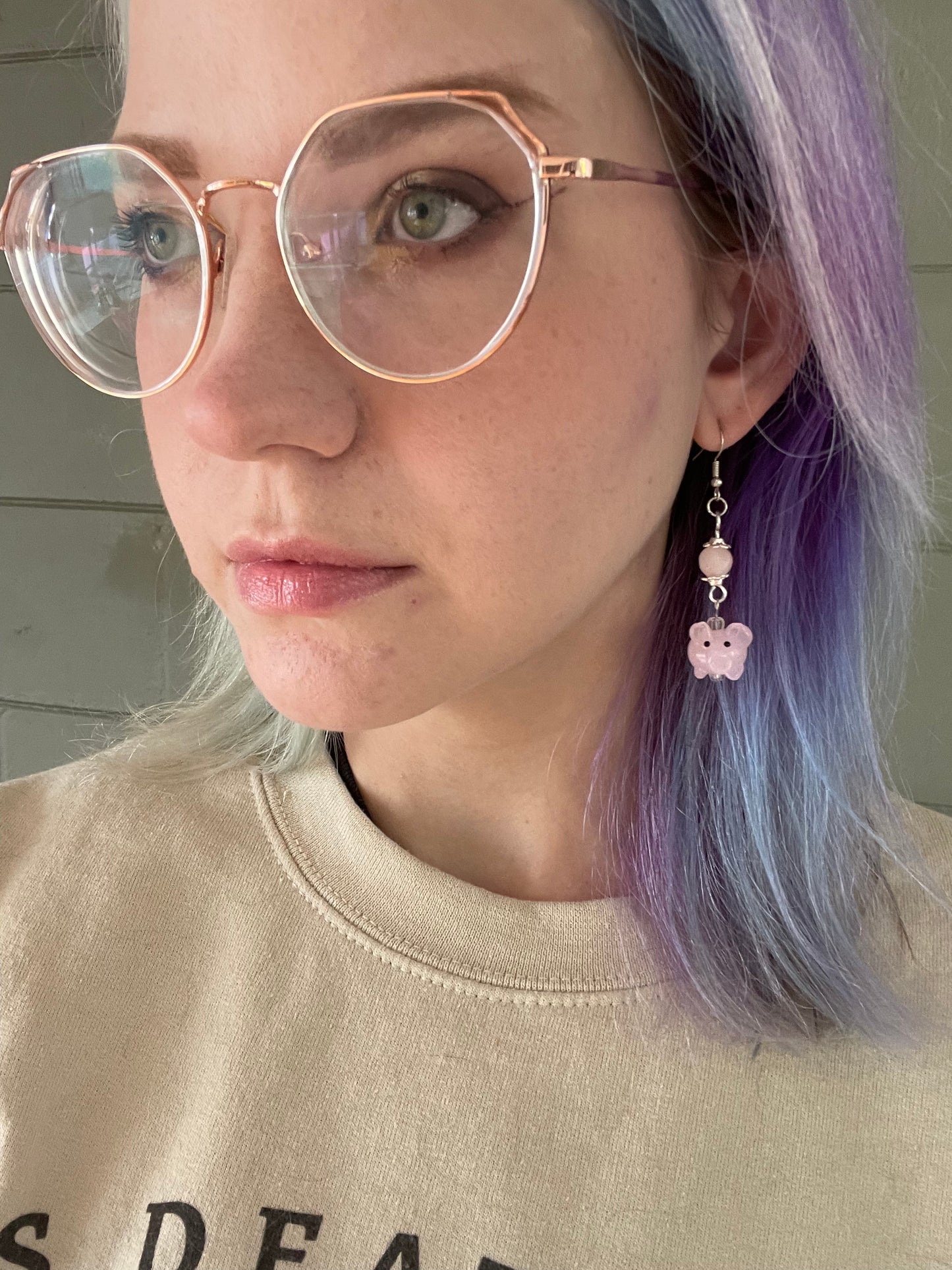 Pig Earrings